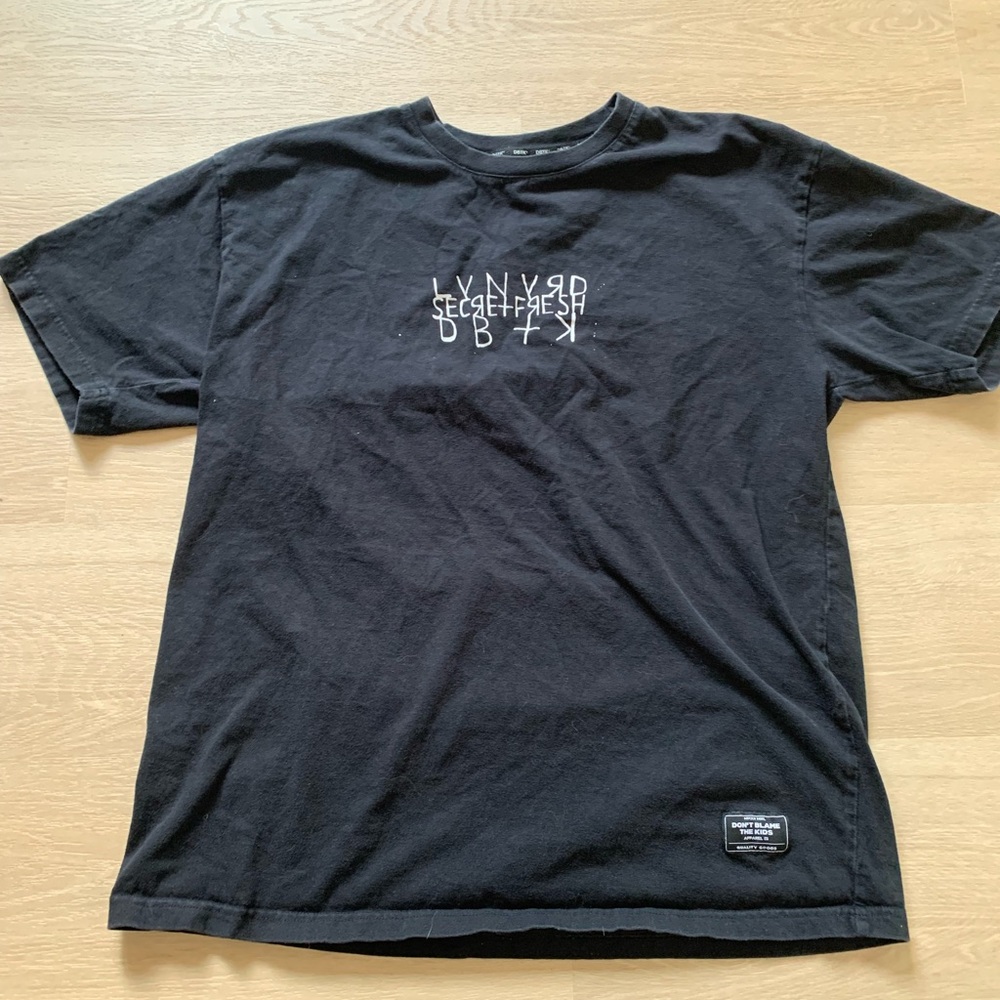 DBTK collab lynyrd & secret fresh Mens Large Don’t Blame The Kids T Shirt